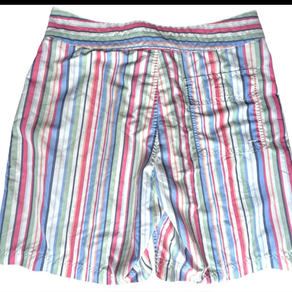 J. Crew Men’s Striped Swim Shorts Trunks